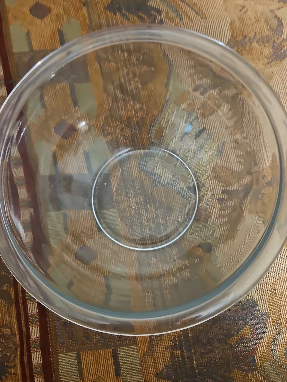 Clear Glass Mixing Bowl - Transparent Home Dining Bowl